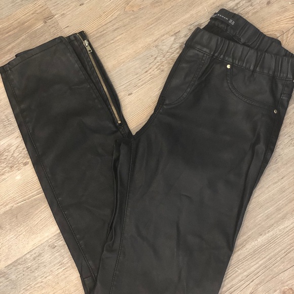 Zara Pants - Black Faux Leather Zara Pants! Zara Pants - Black Faux Leather Zara Pants!